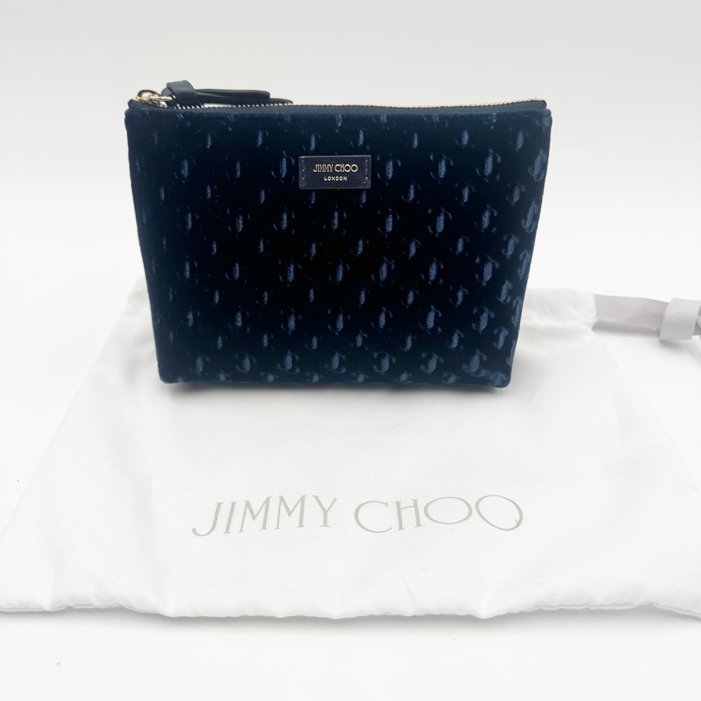 NEW Jimmy Choo Clutch / Cosmetic Bag